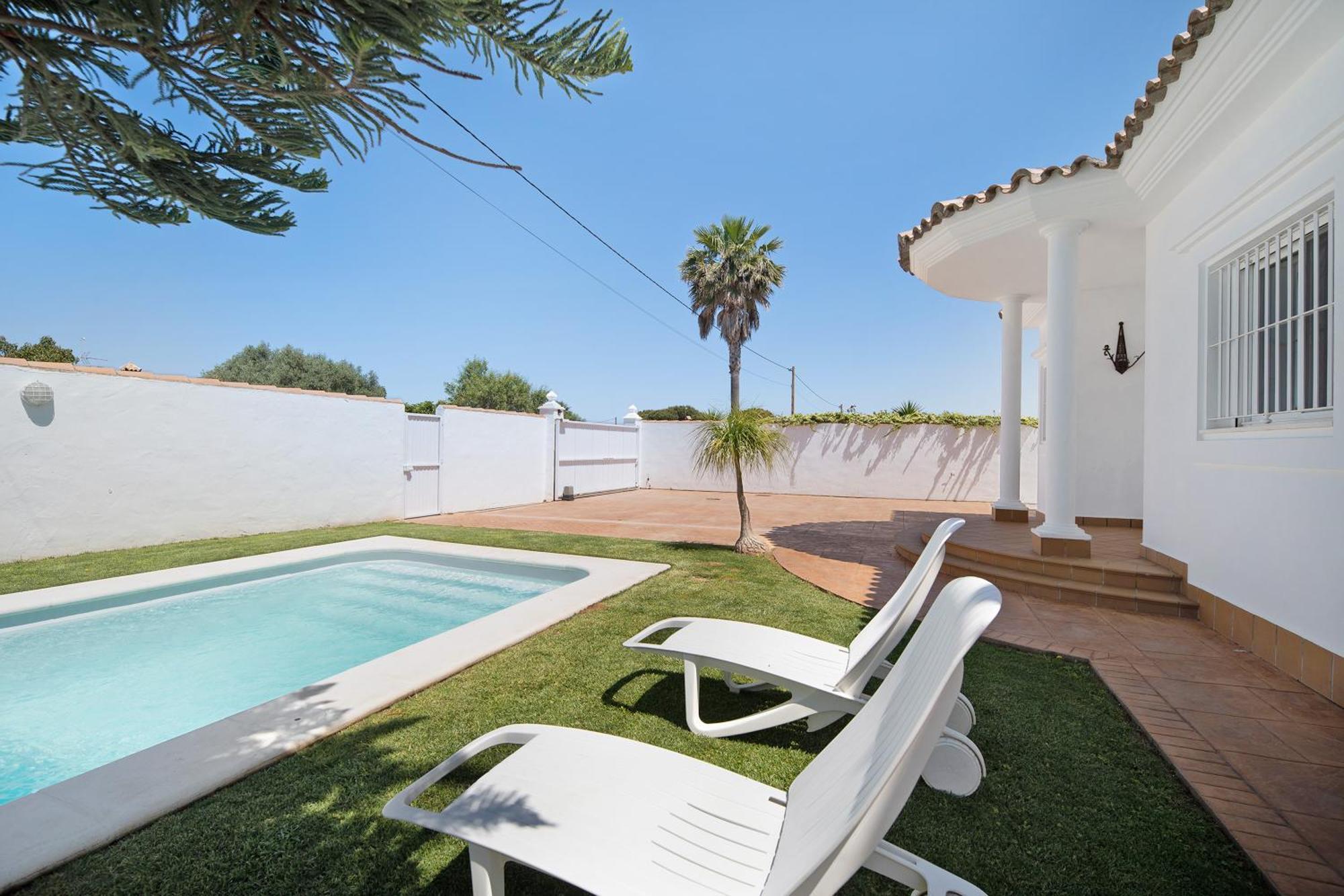 Casa Abedul Sancti Petri Villa Chiclana de la Frontera Buitenkant foto